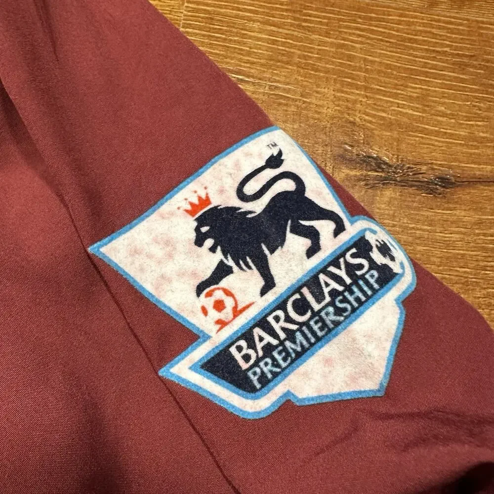 Nike Arsenal Soccer Jersey Mens L Burgundy Long Sleeve Henry #14 Highbury 2006